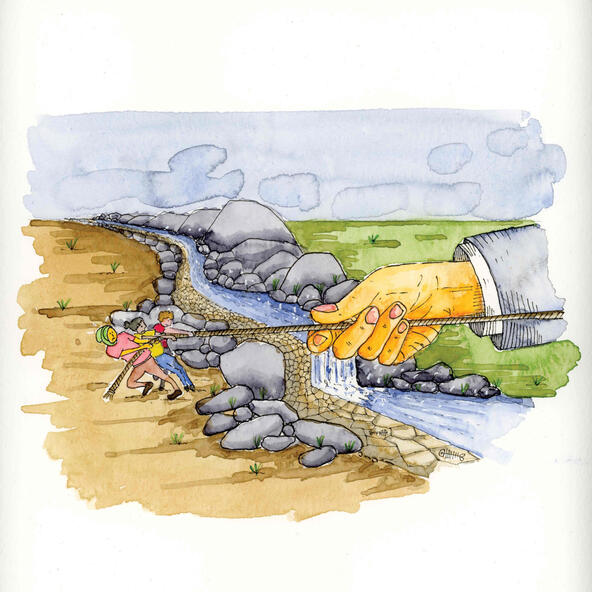 Water and unequal power relations and injustices