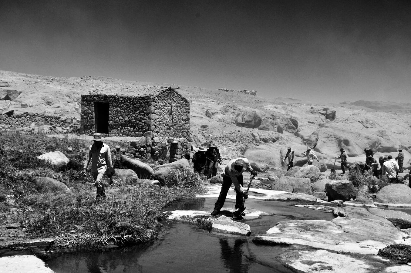 Going up to the mountains